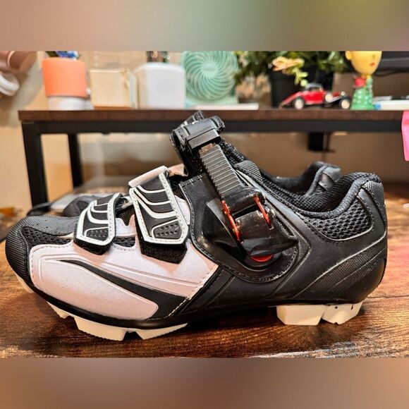Mountain Bike Fitness Cycling Shoes Zol White MTB Size US 6 EUR 38 Unisex - Picture 8 of 9